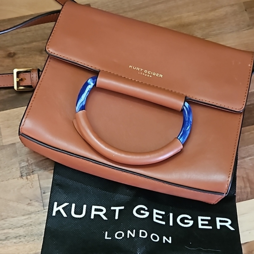 Kurt Geiger Shoulder/Crossbody Leather Purse